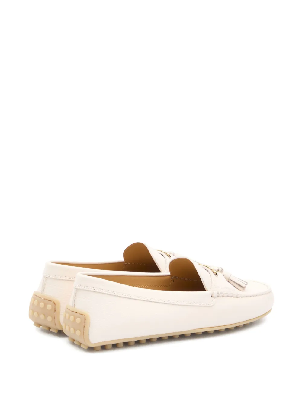 Tod's leather loafers Neutrals