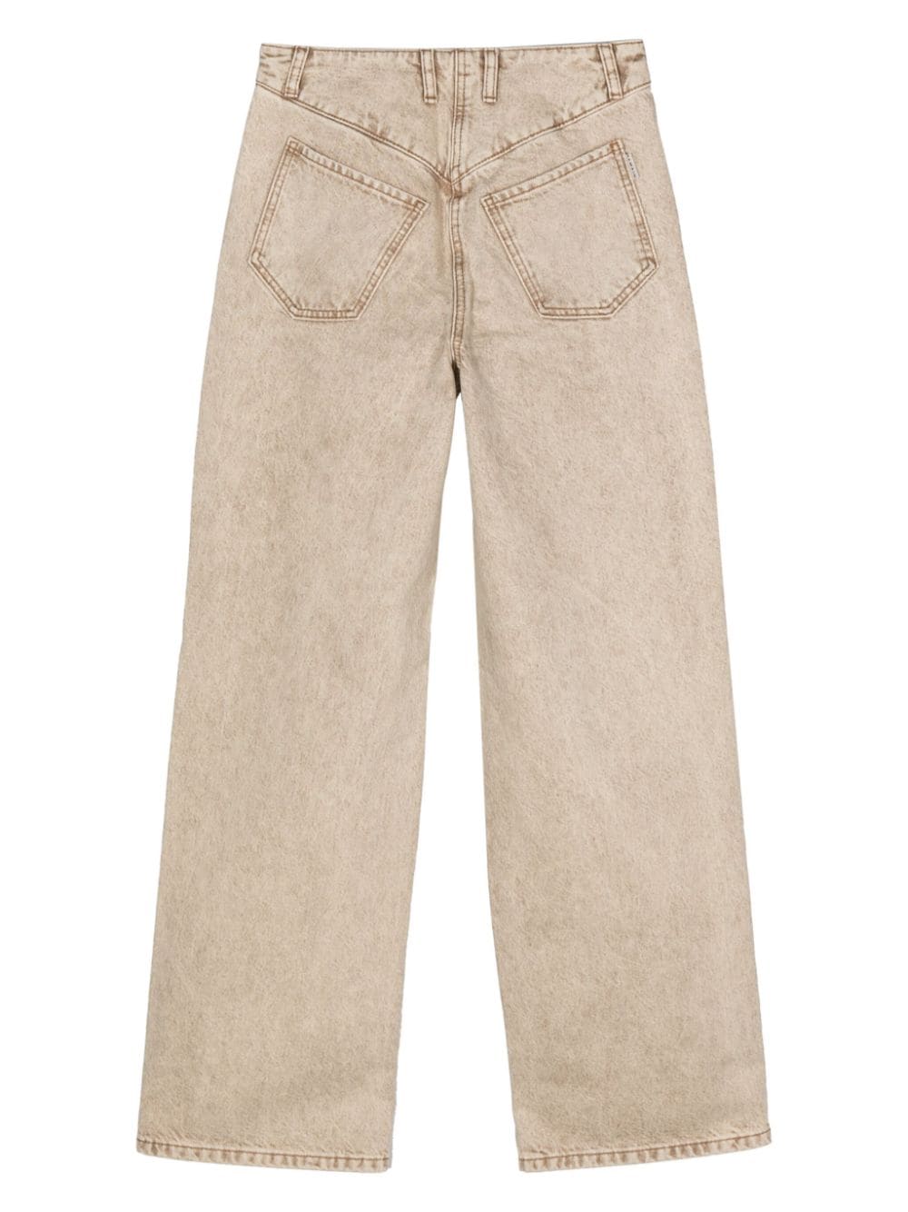 REMAIN Special Yoke cotton jeans - Beige