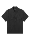 Needles Fatigue short-sleeve flap-pockets shirt - Black