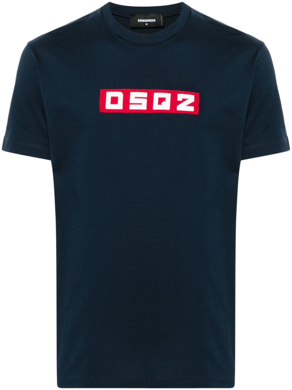 Dsquared2 Cool Fit cotton T-shirt Blauw