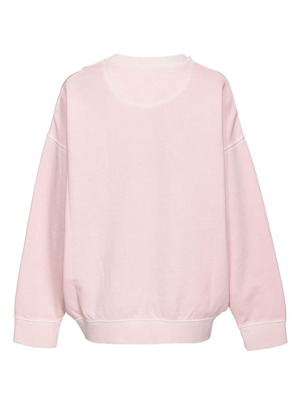 PINKO Macarons cotton sweatshirt - Roze