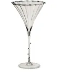 Sophie Lou Jacobsen Trumpet transparent aperitif glasses (set of four) - White