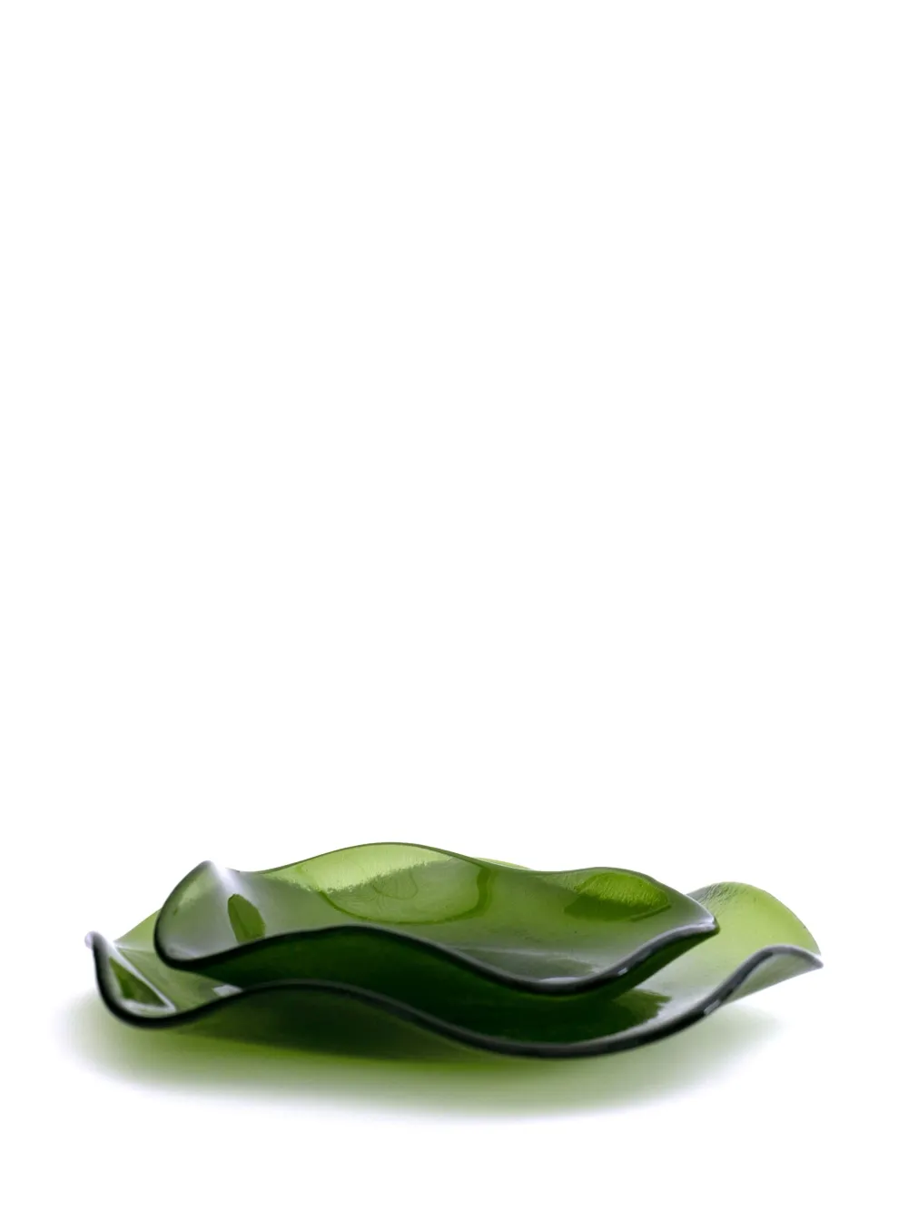 Sophie Lou Jacobsen Curved Edge Plate (19cm) In Green