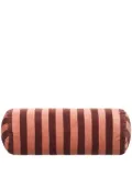 Christina Lundsteen Bolster Stripe velvet cushion (20cm x 60cm) - Pink