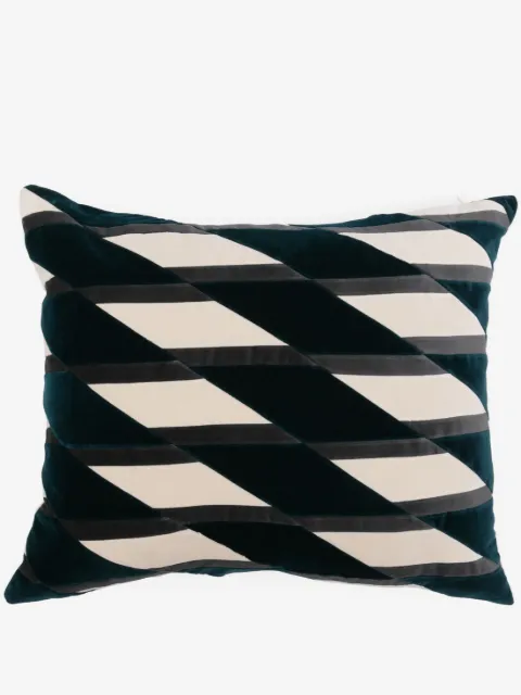 Christina Lundsteen Layla geometric-print velvet cushion (50cm x 60cm) 
