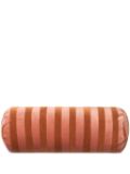 Christina Lundsteen Bolster Stripe velvet cushion (20cm x 60cm) - Orange