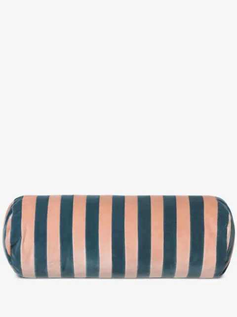 Christina Lundsteen Bolster Stripe velvet cushion (20cm x 60cm)