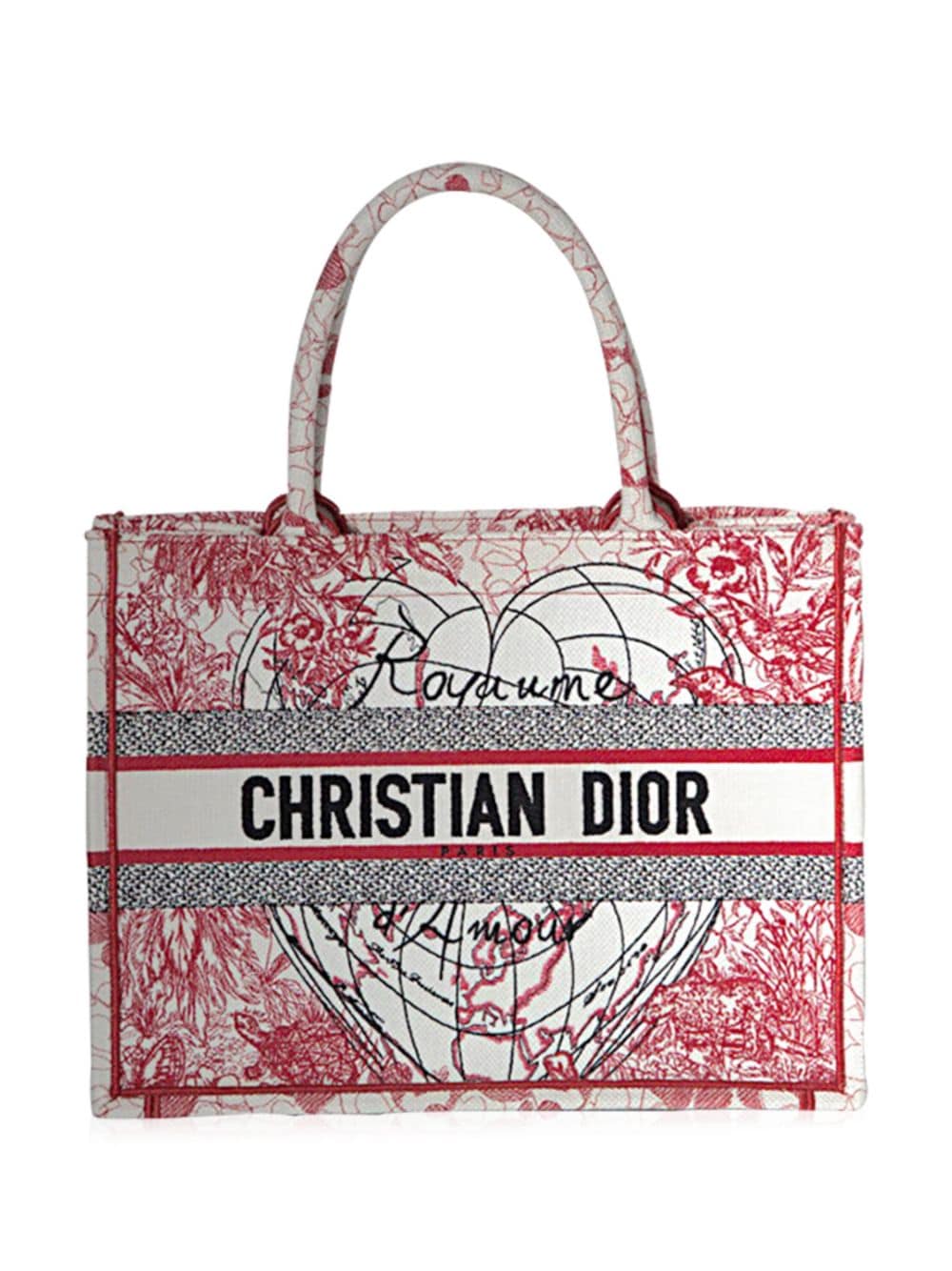 Pre-owned Dior D-royaume D'amour Book Tote Bag In Pink