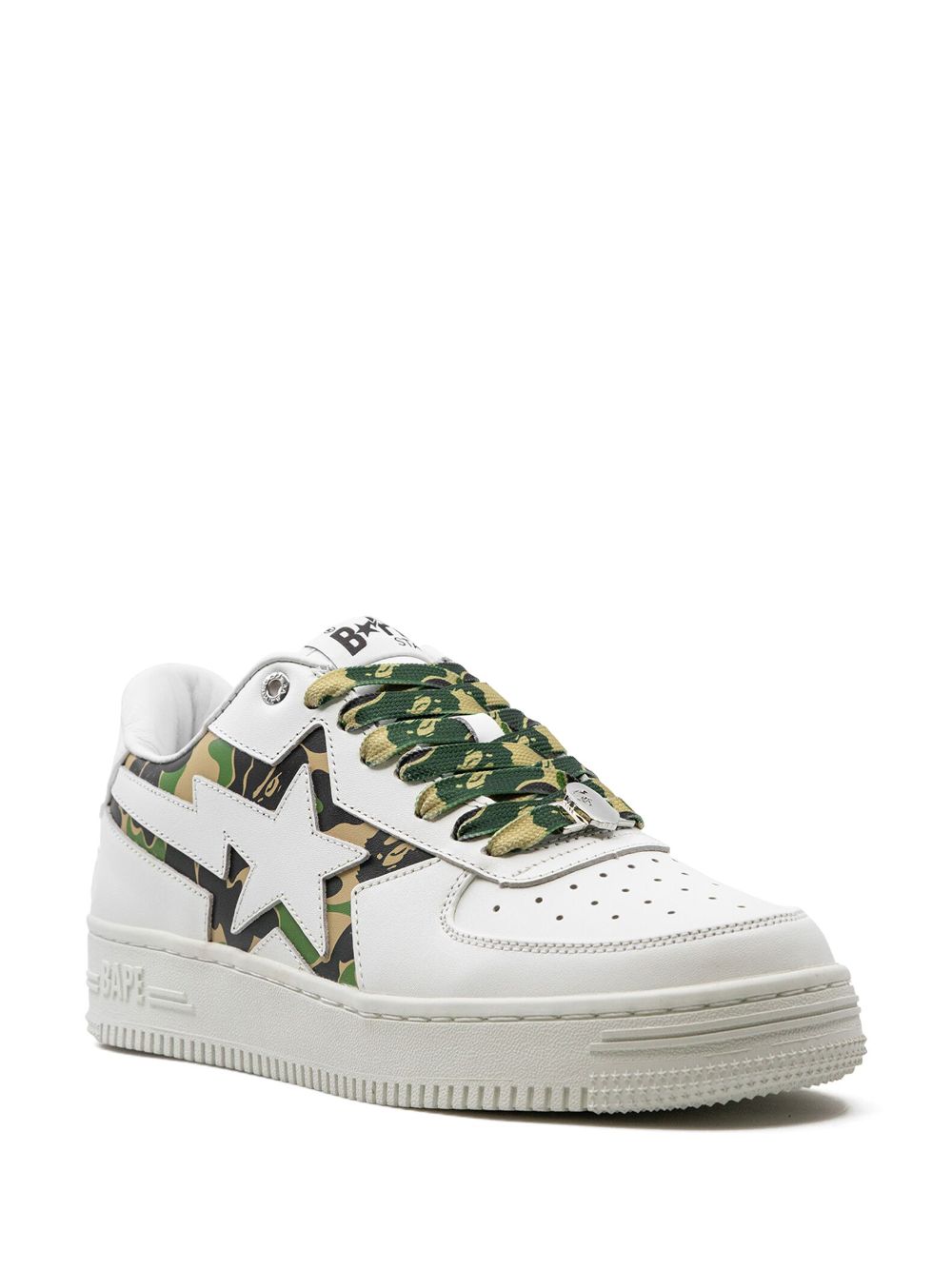 A BATHING APE® Icon ABC Camo "Green" sneakers - Wit