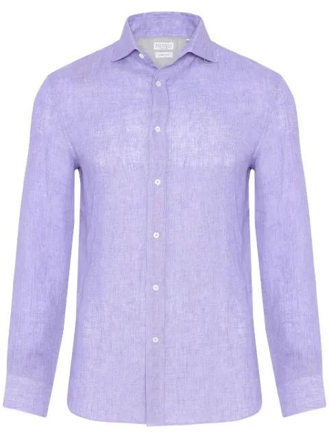 Brunello Cucinelli camisa manga larga