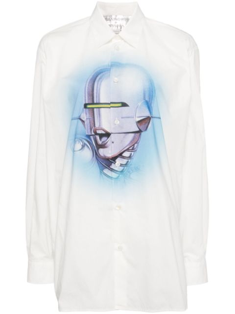 Stella McCartney x Sorayama Sexy Robot cotton shirt Women