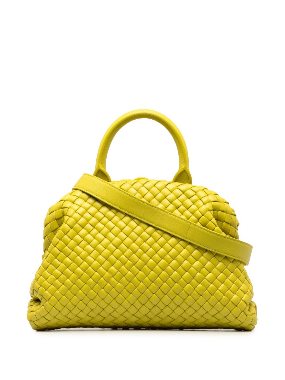 Image 1 of Bottega Veneta Pre-Owned 2012-present Medium Intrecciato Top Handle satchel