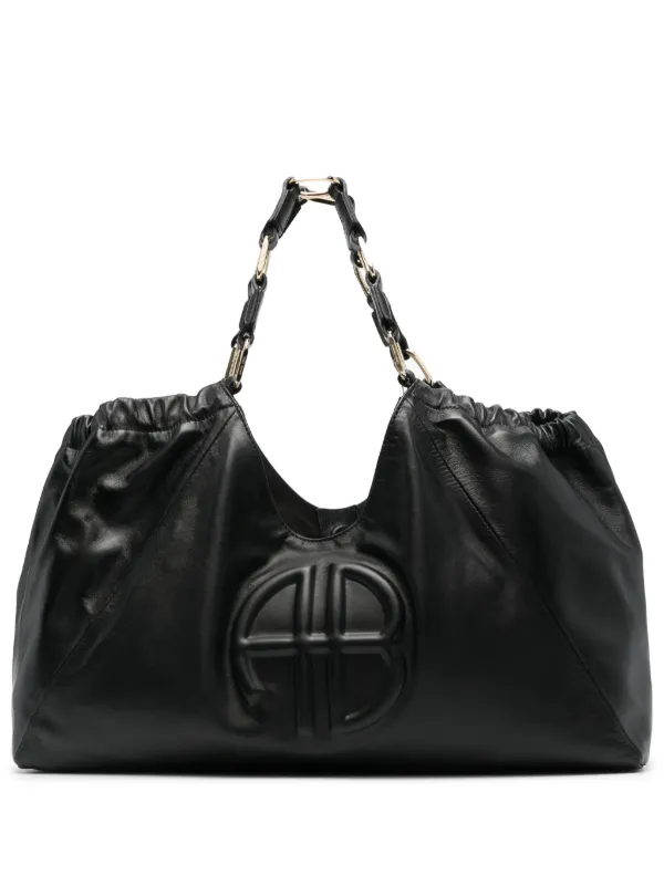 トートバッグ ANINE BING FW25 ANINE BING Bags.. Black (A1310364 000) Anine Bing Tote bag double handles | The Fashion Square