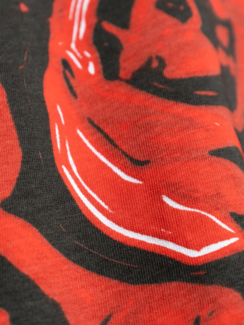 Alexander McQueen T-shirt met bloemenprint Wit
