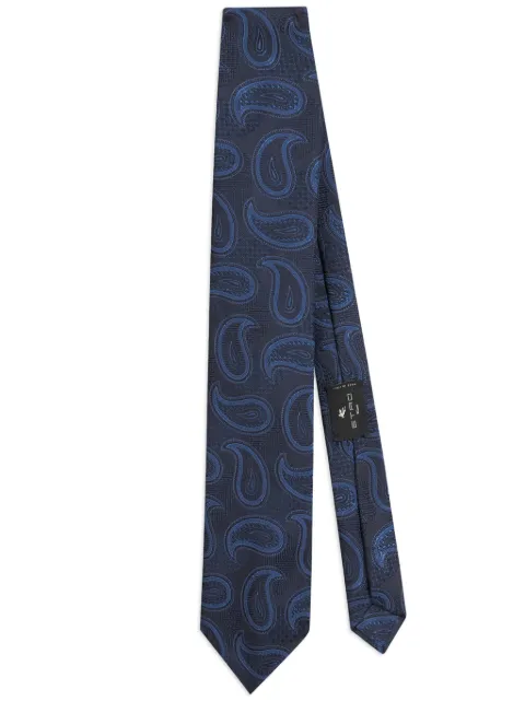ETRO paisley-jacquard silk tie