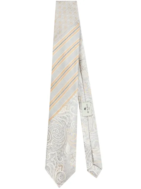 ETRO silk jacquard tie