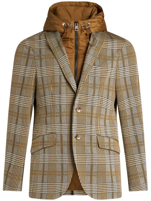 Blazer à capuche détachable - ETRO - Modalova