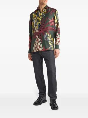 Tシャツ・カットソー ETRO FW23 PAISLEY PRINT SHIRT (11720_52040990) ETRO paisley-print Shirt | White | FARFETCH