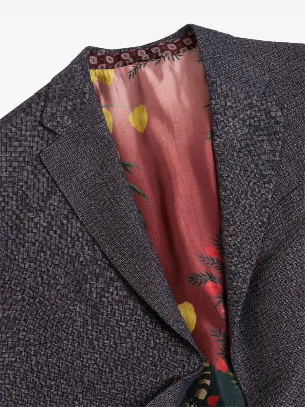 ETRO シングル ツーピース スーツ | グレー | FARFETCH JP