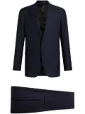ETRO single-breasted checked suit - Blue