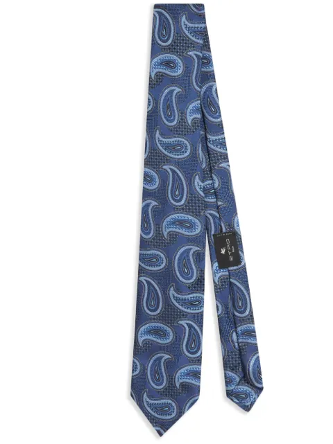 ETRO paisley-jacquard silk tie