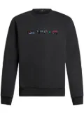 ETRO logo-embellished crew-neck sweatshirt - Black