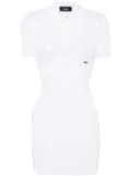 DSQUARED2 knitted mini dress - White