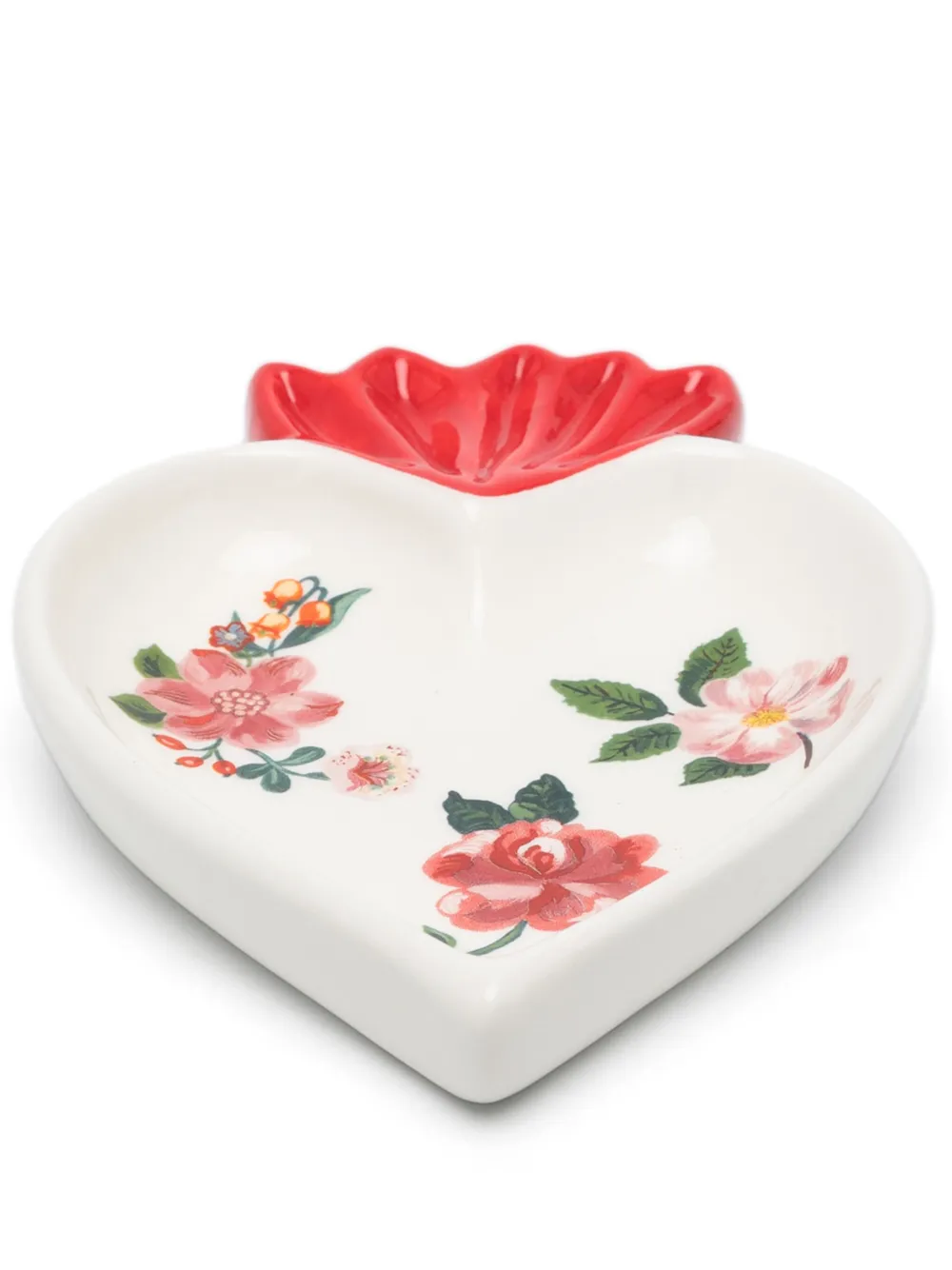 Bitossi Home micro Heart tray (17cm x 11.5cm) | White | Image 1