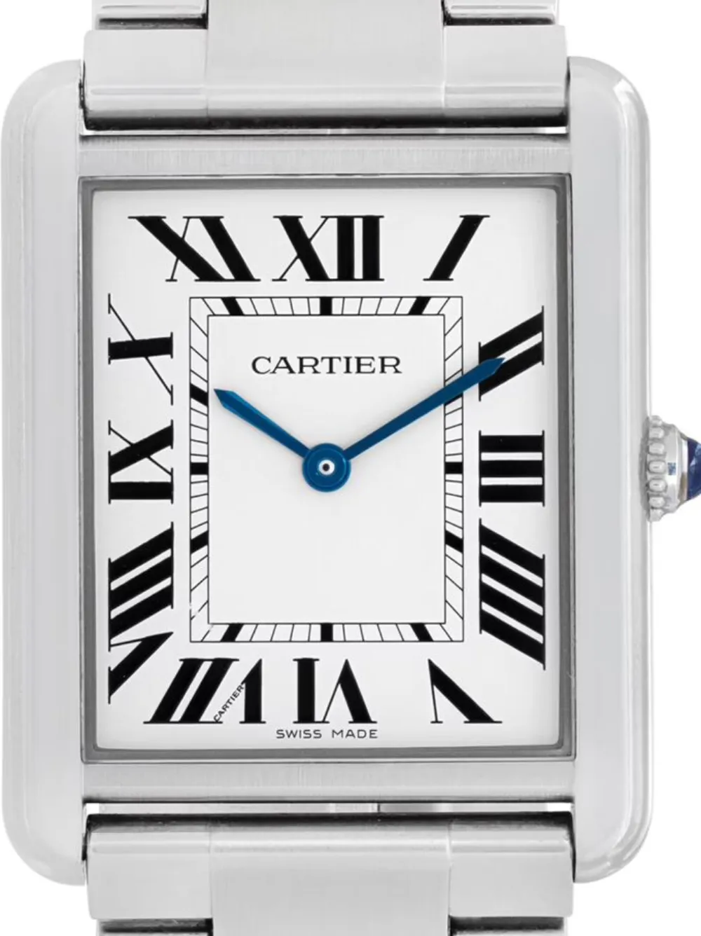 Cartier Pre-owned Tank Solo horloge 27 mm - Zilver