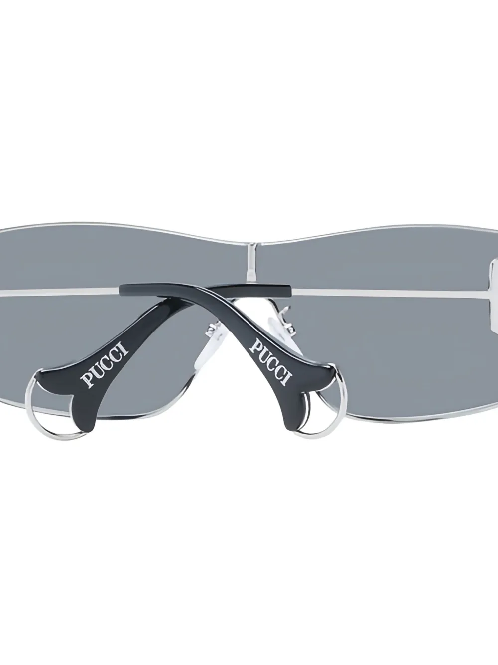 Pucci Geometric-frame Sunglasses In Gray