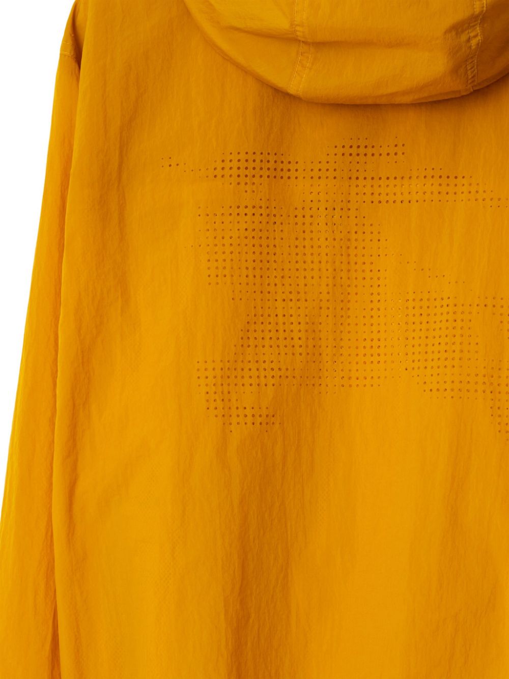 Shop Burberry Lightweight Hooded Jacket In Yellow