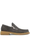 Burberry Chance suede loafers - Grey