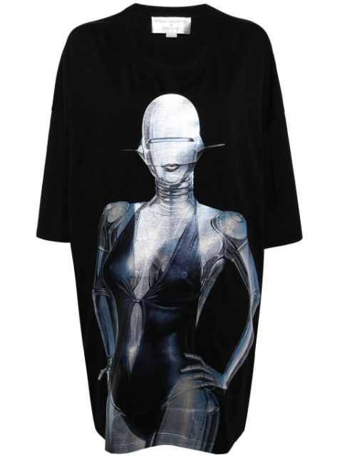 Stella McCartney x Surayama Sexy Robot-print T-shirt dress Women