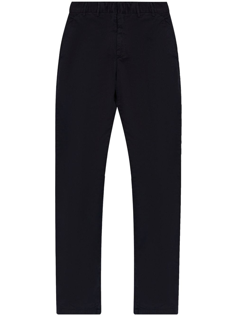 Norse Projects Aros cotton tapered trousers Zwart