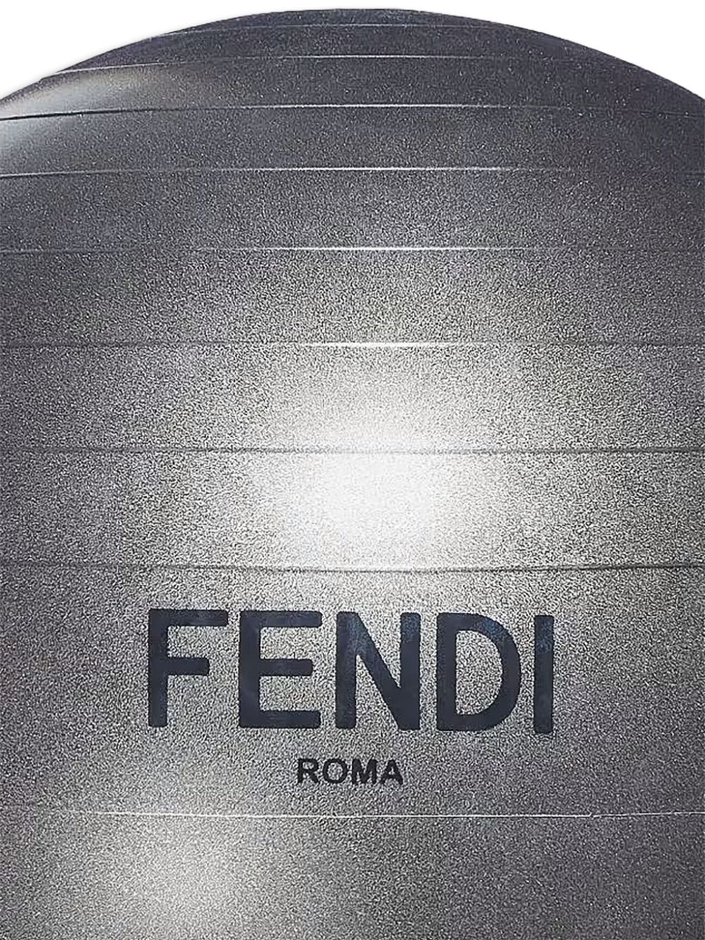 Shop Fendi Logo-print Pilates Ball In Grey