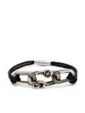 Alexander McQueen Snake And Skull bracelet - Silver