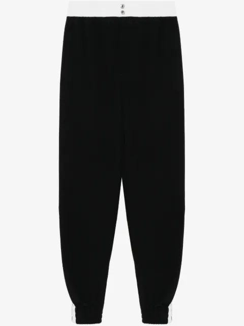 Alexander McQueen striped track pants