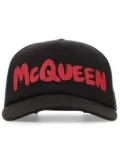 Alexander McQueen logo-print baseball cap - Black