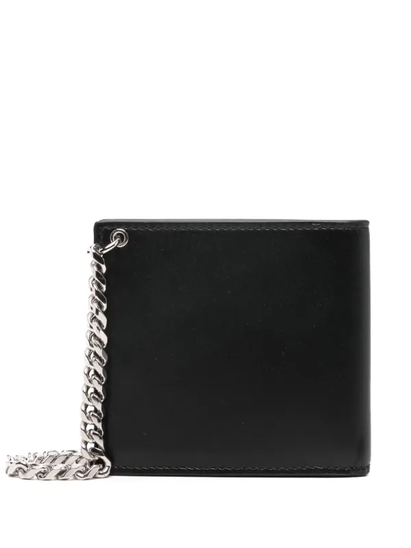 Alexander mcqueen wallet chain best sale