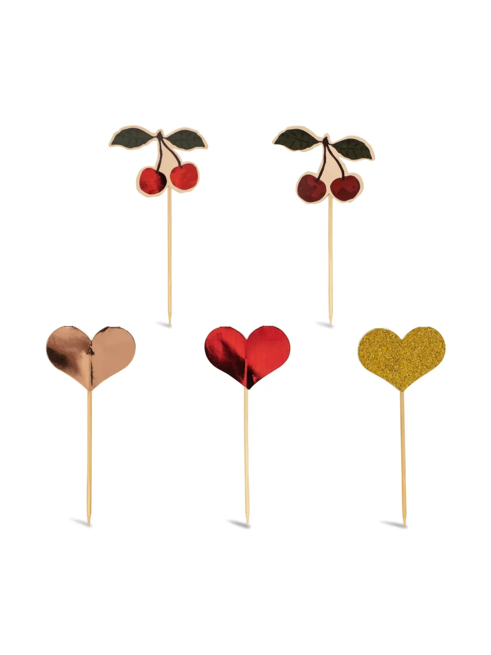 Konges Sløjd Kirsch-Geburstags-Set aus Papier | Spielzeug für Mädchen | Image 3