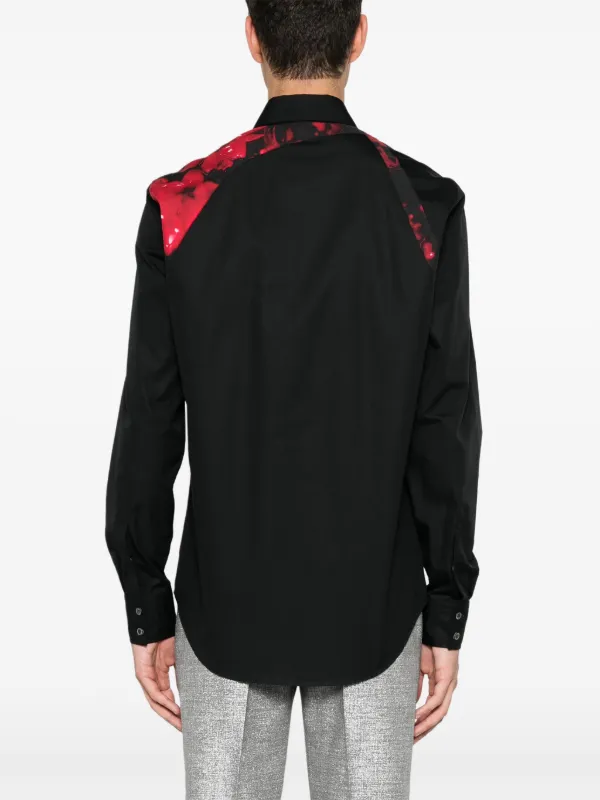 Alexander McQueen コットン シャツドレス カーキ Designer Dresses | Drape, Midi & Pencil | Alexander McQueen US