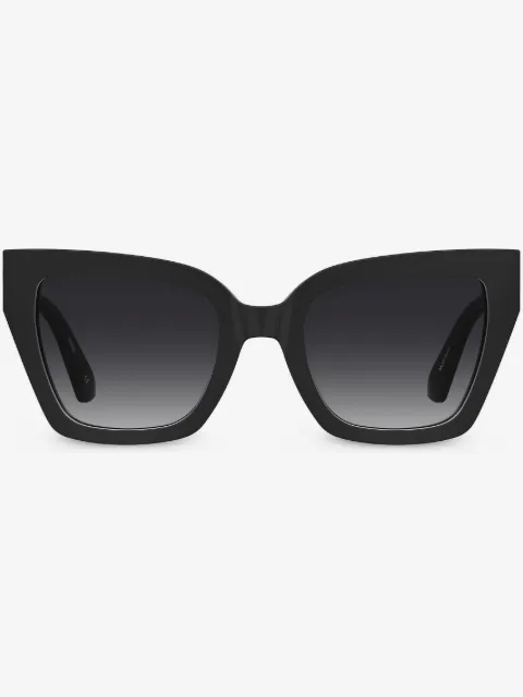 Moschino Eyewear logo-lettering cat-eye frame sunglasses 
