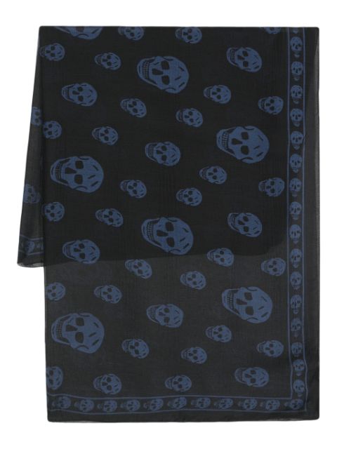 Alexander McQueen skull-print scarf Men