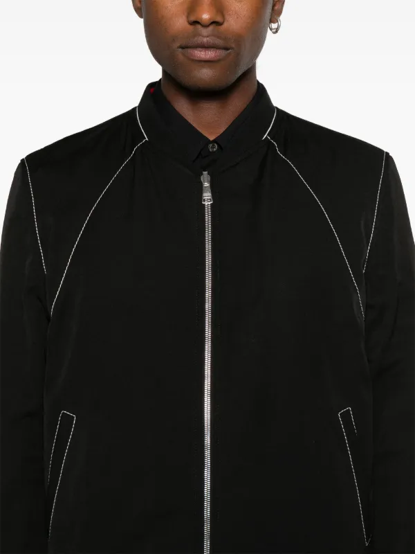 Alexander McQueen two-tone Reversible Bomber Jacket | Black | FARFETCH