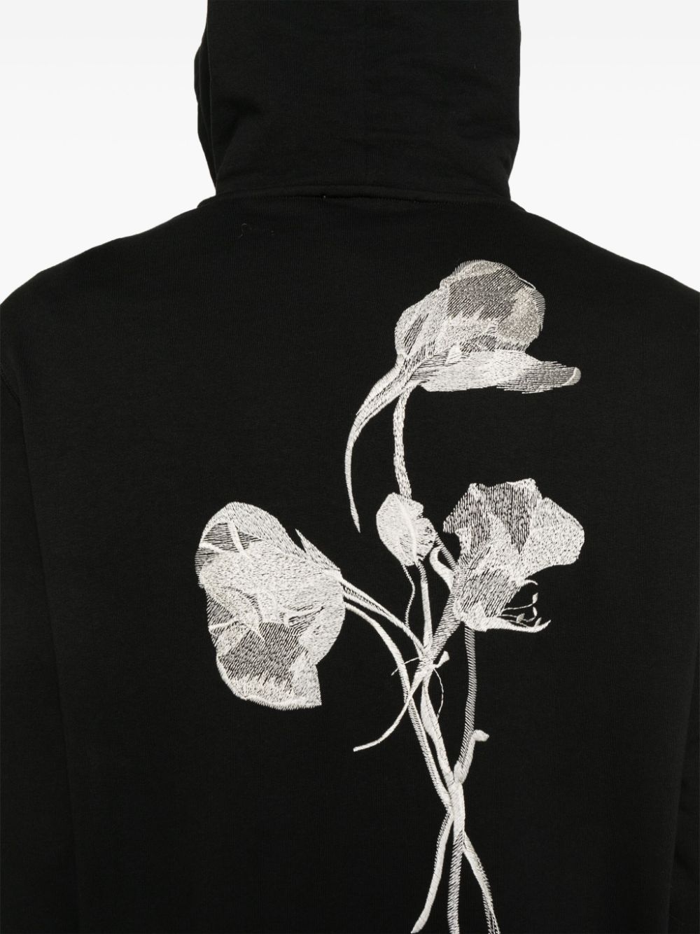 Alexander McQueen logo-embroidered hoodie Men