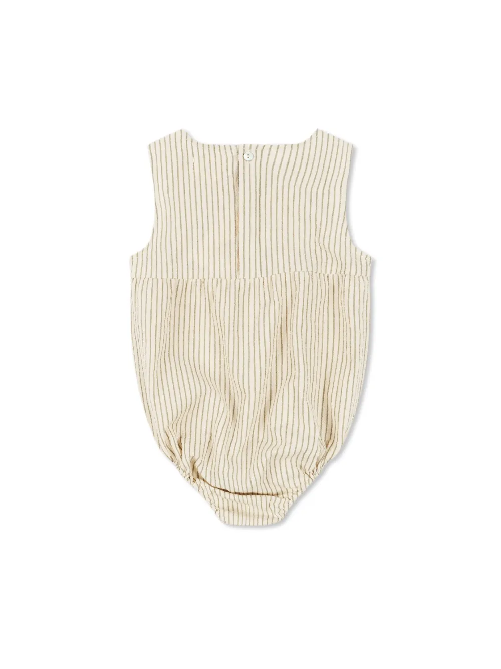 Konges Sløjd Elliot gestreepte body - Beige