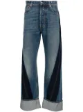 Alexander McQueen Twisted jeans - Blue