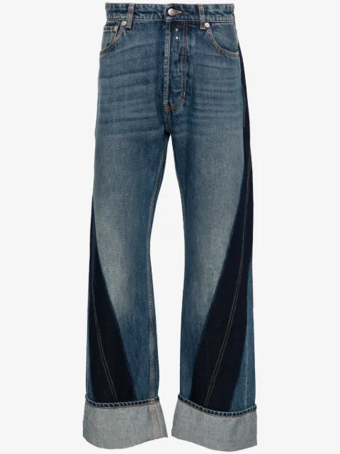 Alexander McQueen Twisted jeans