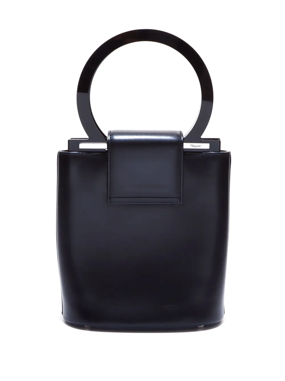 Ferragamo Pre-Owned Gancini tas met handgreep - Zwart