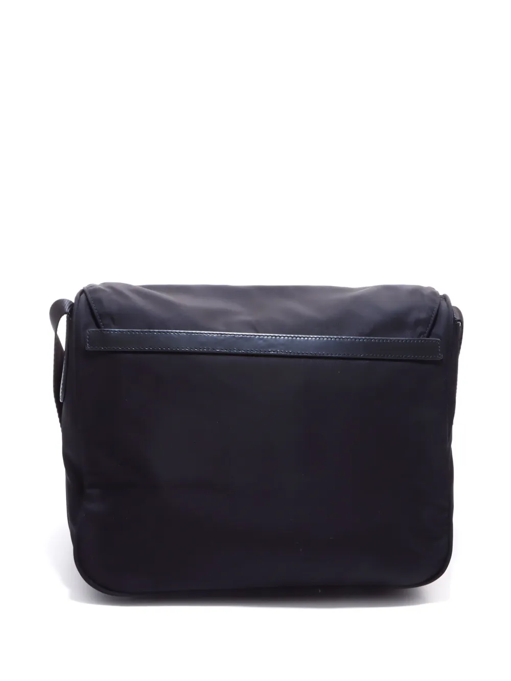 Prada Pre-Owned Crossbodytas met logo - Zwart